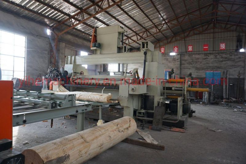 Veneer Peeler for Rotary Cutting Birch Woodworking Machinery