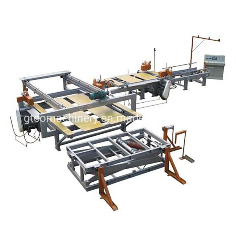 Automatic Lengthways Plywood Wood Veneer Rotary Peeling Machine