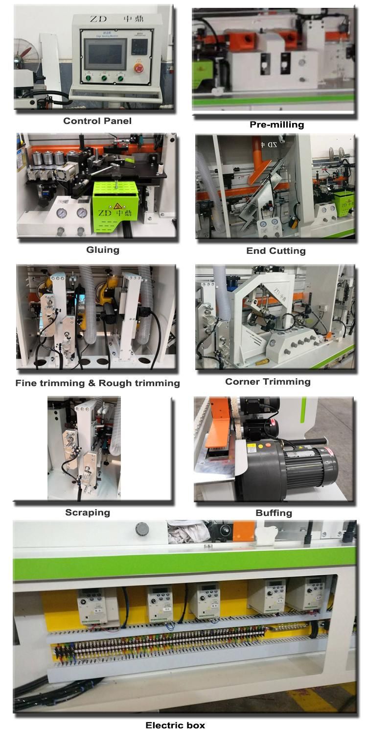 Mf450A Ce ISO Automatic Edge Banding Machine Edge Bander