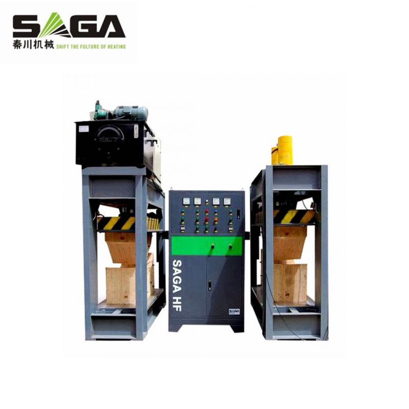 High Frequency Plywood Curved Press Wood Bending Machine From Saga