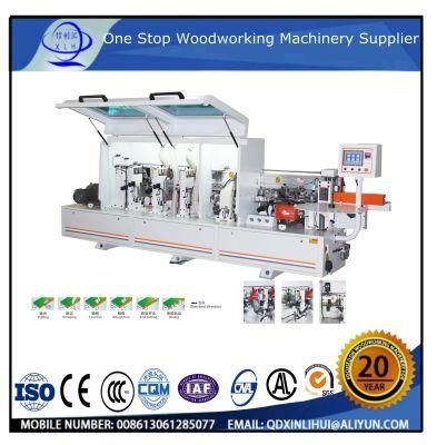 Woodworking Manufacturer of Fully Automatic Wood Edge Banding Sealing Machine Veneer Edge Trimmer Machinery for Wood Decorative Panel