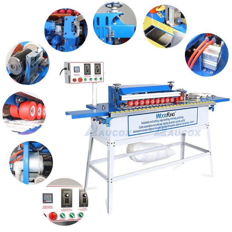 Woodworking Machinery 0.3-3mm PVC Tape Portable Edge Banding Machine