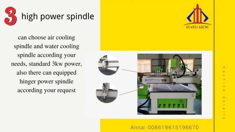 CNC Advertising Engraving Machine CNC Acrylic PVC 1325 Woodworking MDF Plywood Fiberboard Cabient Door Furniture Making Equipment
