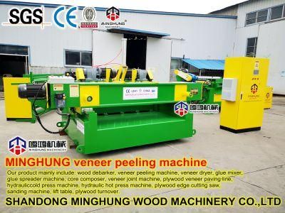 Wood Peeling Machine Plywood Lathe with Adjustable Speed