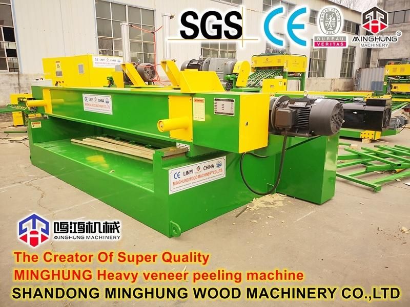 Wood Veneer Peeling Cutting Machine for Albizia Falcatta Keruing