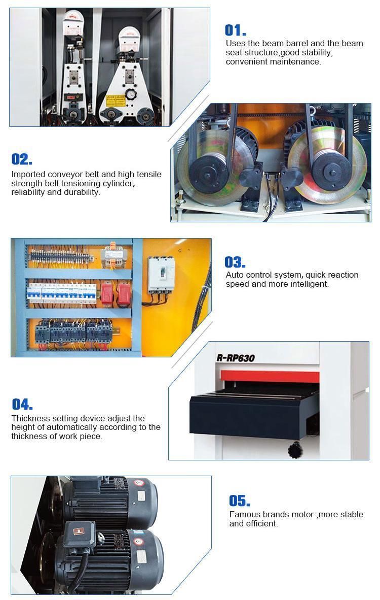 1300 Heavy Duty Calibrating Wood Sanding Machine Wood Sander