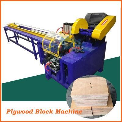 Plywood Pallet Feet Nailing and Cutting Machine