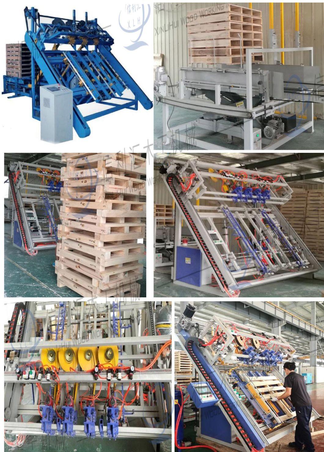 China Auto Equipment for The Production of Wooden Pallets Wooden Pallet Making Equipment, Wood Board/Timber Pallet Nailing Machine