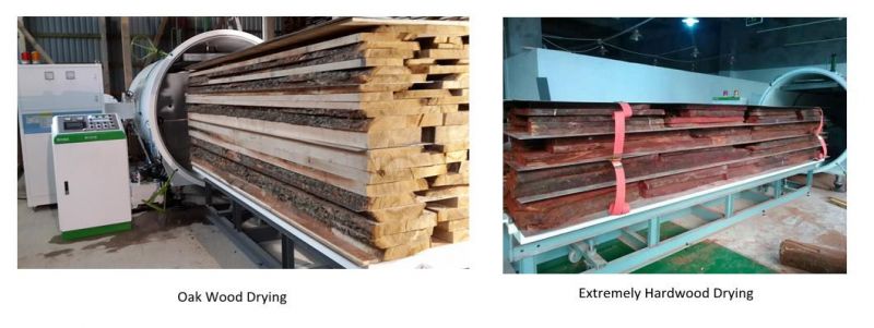 Hf Wood Drying Kiln 10m3 Capacity Vacuum Dryer Hfvd100-SA