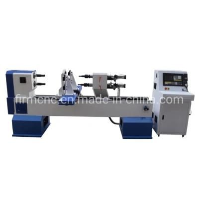 New Design Two Axis Four Knives CNC Router Machine Wood Lathe Turning for Wooden Bowl Dish