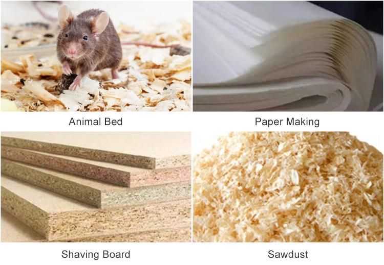 Wooden Stick Shaving Machine for Animal Bedding