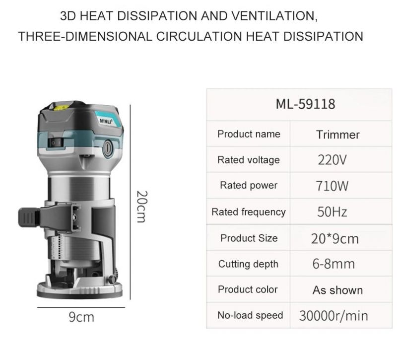 8080 CNC Engraving Machine CNC Wood Router with 500W / 700W Spindle 30/40/80W Laser Module