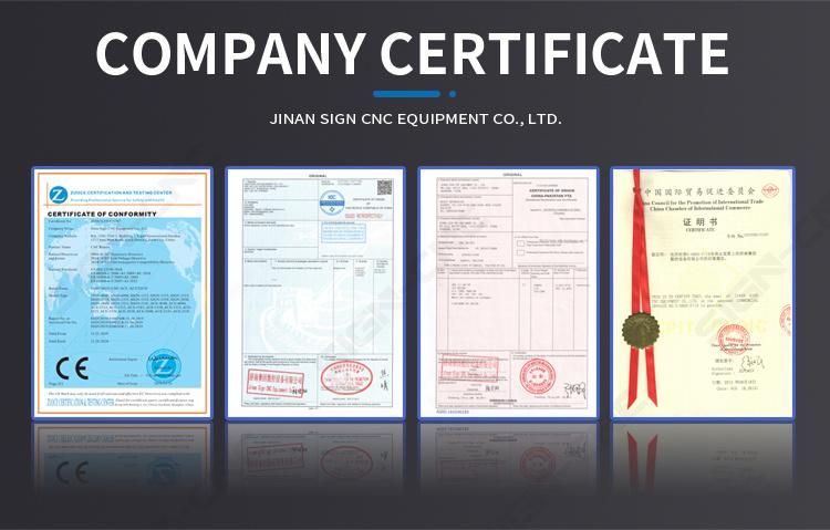 Sign A6-1325-L8-S CNC Router 1300X2500mm Working Area for Woodworking