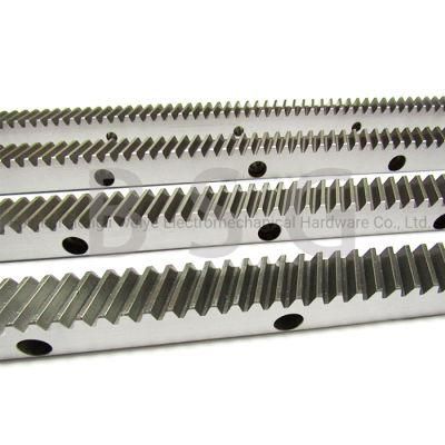 Module 4 CNC Gear Rack with Right Helical Gear Machine Parts