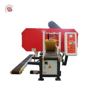 Wood Saw Wsm450 Horizontal Band Sawing Machine for Woodworking