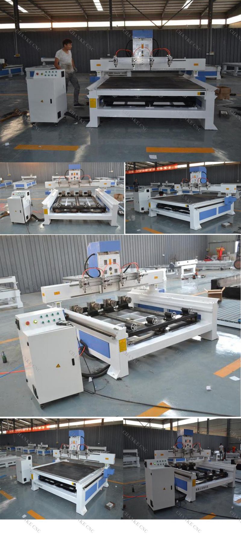 4 Axis Wood Chair Making Atc CNC Router