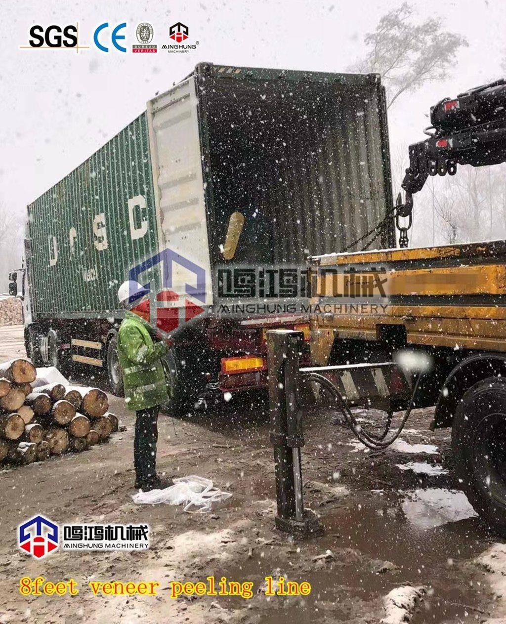 4feet Veneer Peeler for Wood Log Peeling China Linyi
