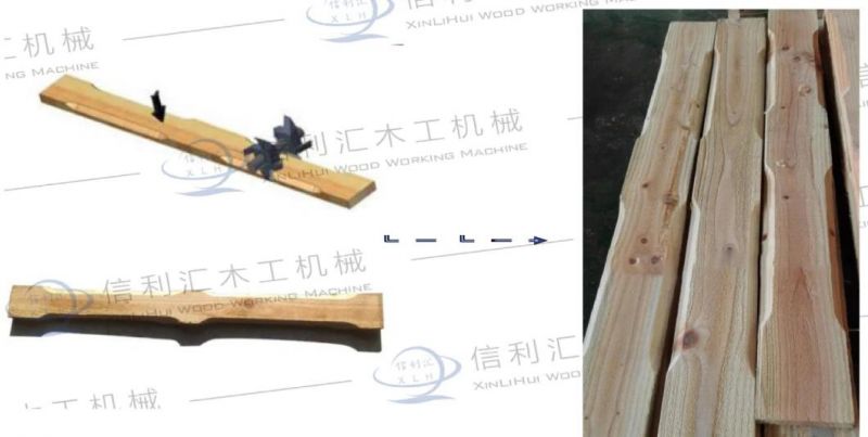 Plate Chamfering Machine Automatic Edger Machine Wood Pallet Automatic Milling Machine Wood Board Inverted Slope 45 Degree Chamfering Machine