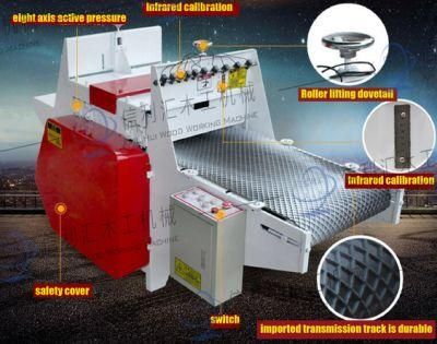 Factory Direct New Automatic Crawler Trimming Saw Woodworking Machinery Infrared Slipper Saw Side Strip Saw