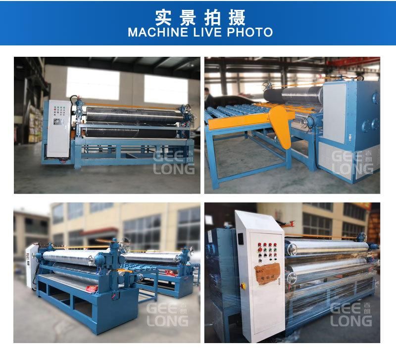 High Quality Wood Veneer Spreading Device Wood Working Machine