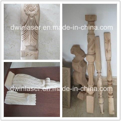 Rotary Attached 6090 4 Axis CNC Router for Cylinder