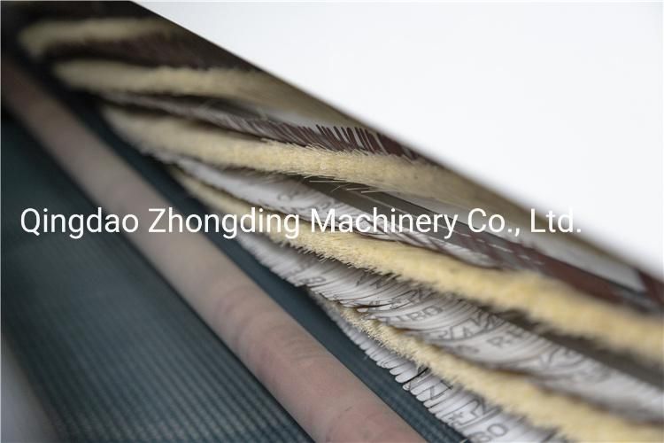 MDF Plywood Wood Brush Sanding Machine PU Polishing Machine