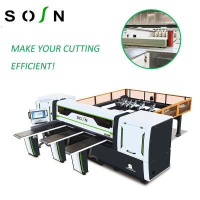 3280mm Cutting Length Computer Beam Saw Cutter Machine Woodworking Machinery for MDF Board