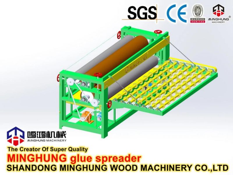 4feet/5feet Veneer Glue Machine for Making Plywood