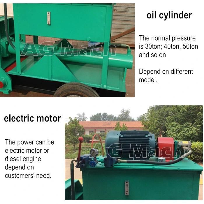 2022 Forest Machinery Mobile Diesel Engine Wood Log Splitter for Sale