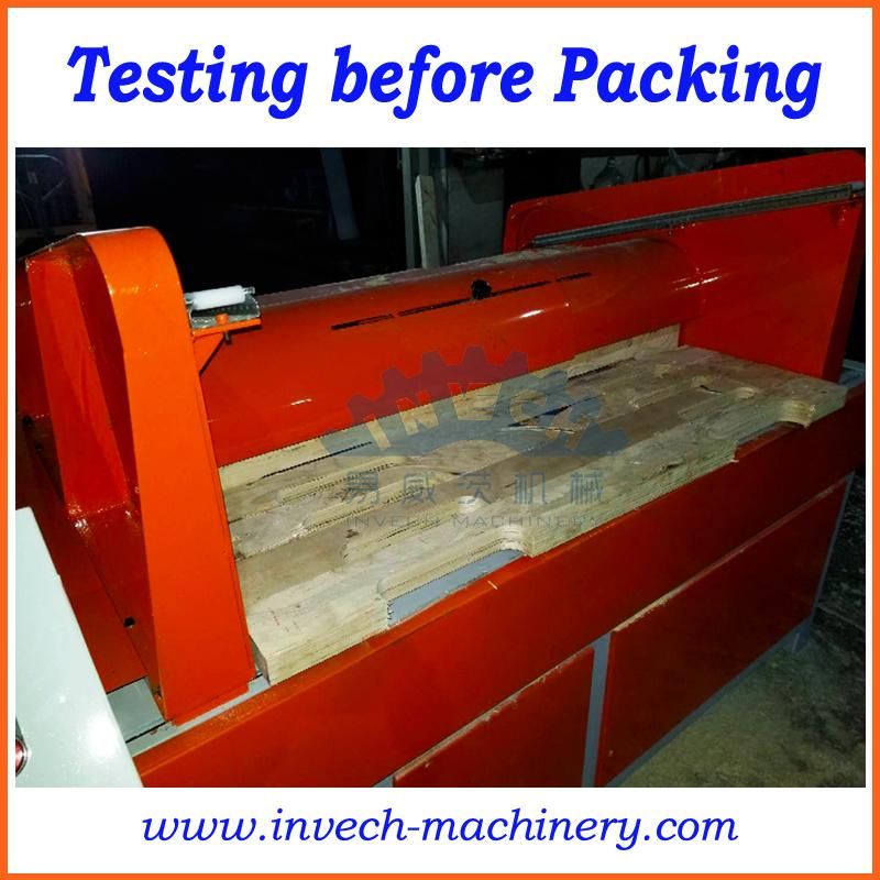 Woodworking Grooving/Notching Machine for Wood Pallet