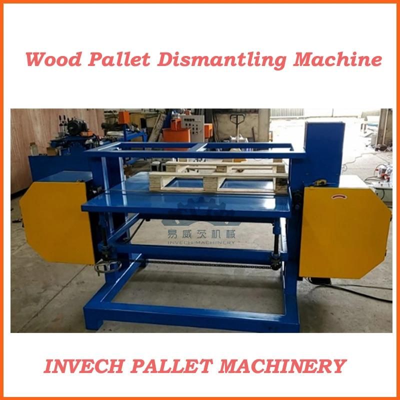 Wood Pallet Nails Cutting Band Saw
