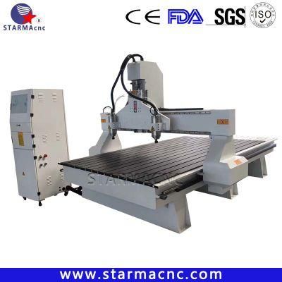 T Structure Richauto System 1300*2500mm CNC Engraving Cutting Machine for MDF