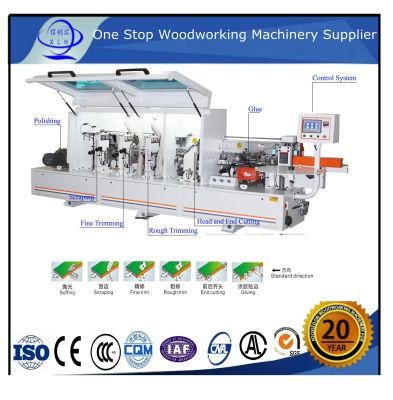 Bottom Price Hot Sale Wooden Panel Furniture Edge Banding Machine with Slotting Furniture PVC Edge Banding Printing Machine for Solid Boards