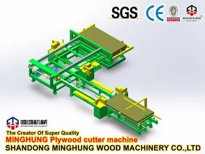 Plywood Saw Machine for Trimming Plywood Four Sides