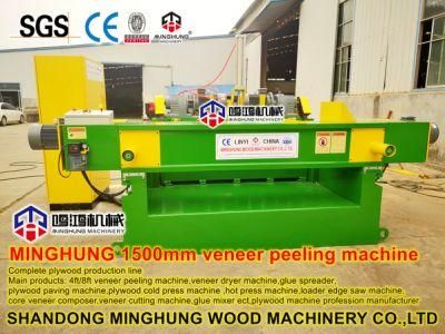 1500mm Strong Hardwood Veneer Cutting Peeler