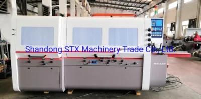 High Efficiency Four Side Moulder with Horizontal Saw Blade Machine