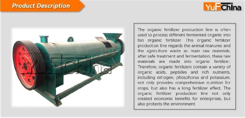 Factory Direct Sale Organic Fertilizer Production Equipment