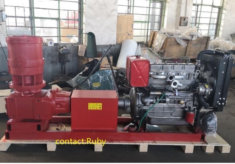 Plastic Pellet Machine with Diesel Engine