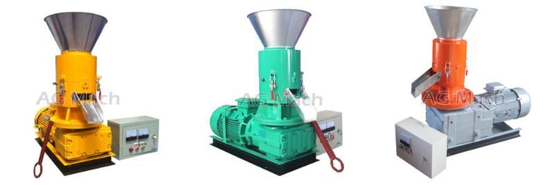 Flat Die Wood Pellet Mill Automatic Biomass Pellet Press Machine for Sale