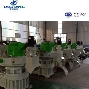 Taichang High Efficient Ring Die Industrial Wood Pellet Press Machine / Wood Pellet Mill