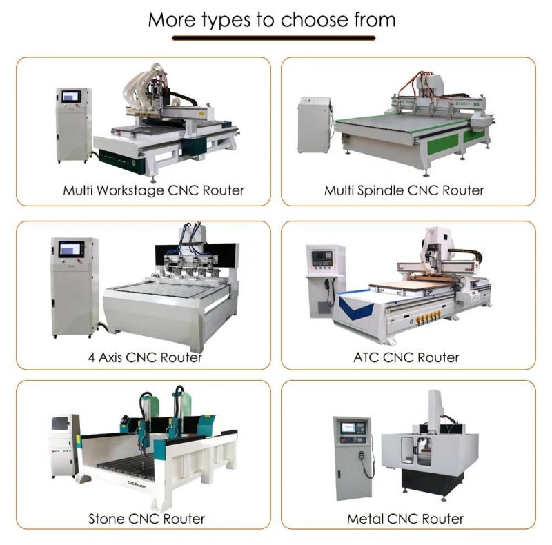 1300*2400 Wood, MDF, CNC Router Engraving Machine, 0.8kw, 1.5kw, 2.2kw 3.2kw, 4.5kw, 5.5kw, 7.5kw