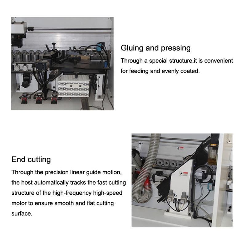 Mf630 Fully Automatic Edge Bander Edge Banding Machine with Double Trimming