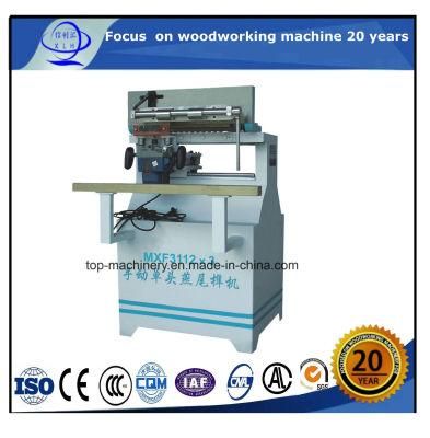 Single Head Door Frame 45 Degree Mitre Cutting and Drilling Machine CNC Tenoner Milling Machine Wood Making Dovetail Tenoner