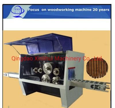 China Production Line Multi Blade Wood Saw Machine for Logs Boards Cutting Multiple Straight Line Rip Saw Woodworking Machinery