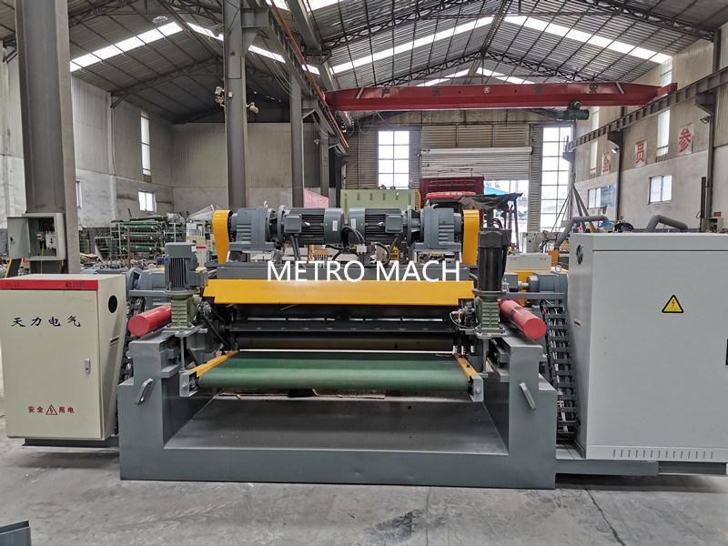 90m High Speed Spindleless Veneer Peeling Machine