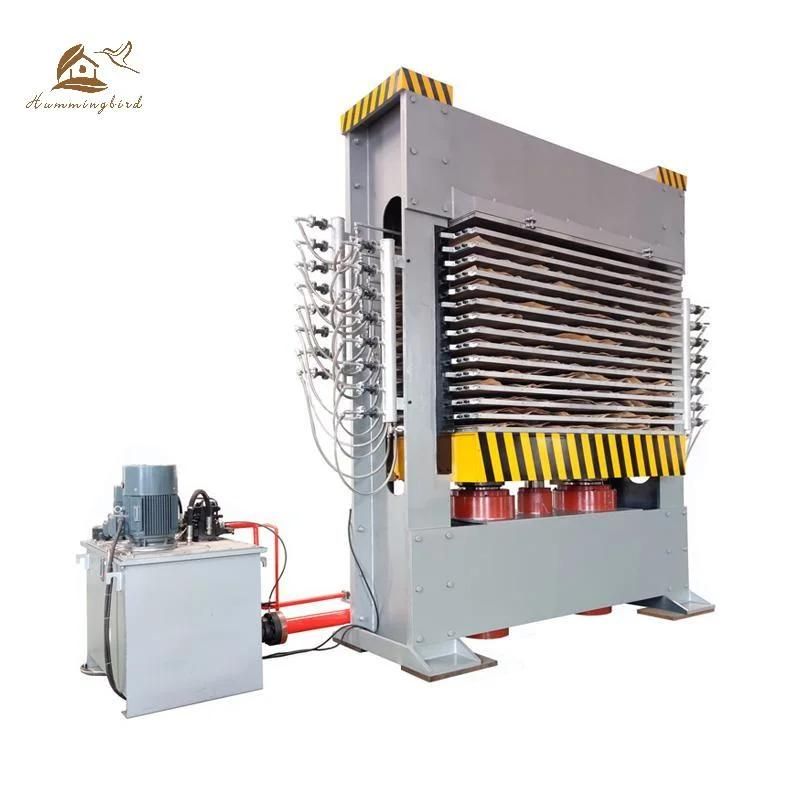 600 Tons 15 Layers Hot Press Machine for Particle Board Production Machines and Veneer Laminating Board