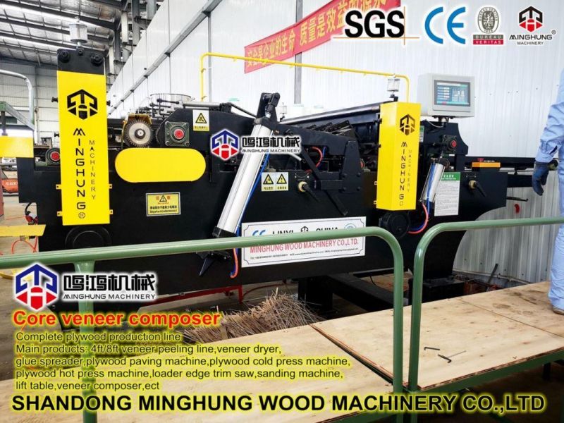 Automatic Wood Veneer Core Composer for Manufacturing Plywood