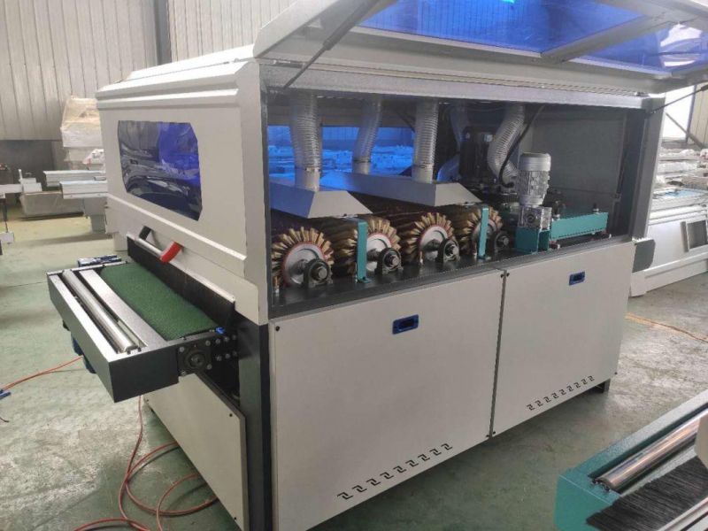 Hot Sale Plywood Board Brush Sanding Machine/Machine Sanding Wood Door