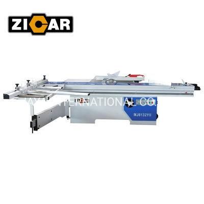 ZICAR 45 degree 1800/2600/3200mm woodworking precision wood plywood mdf cutting panel saw machine sliding table saw for furniture