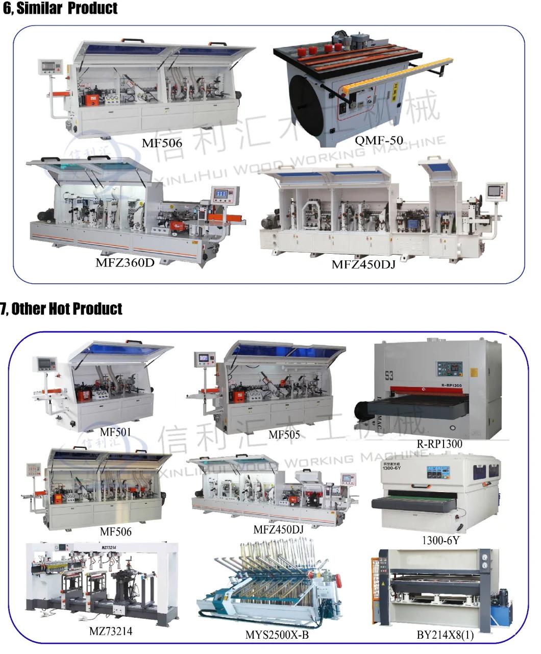 Semi Automatic Edge Banding Machine with Touch Screen Single Trimming Semi-Automatic Edge Banding Machine/ MDF Sheet Edge Milling Edge Banding Machine